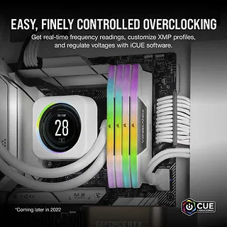 Corsair Pamięć DDR5 Vengeance RGB 32GB/5200 (2x16GB) CL40 White