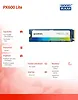GOODRAM Dysk SSD PX600 Lite 512GB Gen4x4 NVMe 2280 3400/2000MB/s
