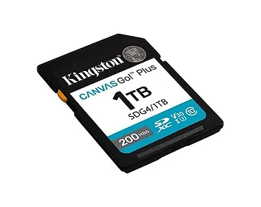 Kingston Karta SD 1TB Canvas Go Plus 200/MB/s C10 U3 V30