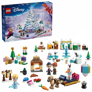 LEGO Klocki Disney Princess 43273 Kalendarz adwentowy Disney