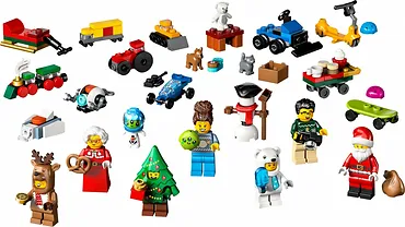 LEGO Klocki City 60475 Kalendarz adwentowy City