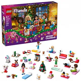 LEGO Klocki Friends 42668 Kalendarz adwentowy: Friends