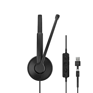 EPOS Słuchawki IMPACT 100 MS USB-C+A Stereo