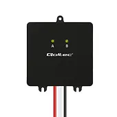 Qoltec Balanser napięcia 24V do akumulatorów 2x12V | 5A | LiFePO4 AGM   GEL