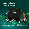 Qoltec Balanser napięcia 24V do akumulatorów 2x12V | 5A | LiFePO4 AGM   GEL