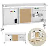 Ergo Office Przegroda biurkowa, ER-300W