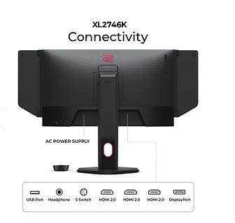 ZOWIE Monitor gamingowy BENQ XL2746K LED 1ms/240Hz/FullHD