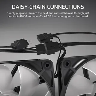 Corsair Wentylator RS140 ARGB 140mm biały