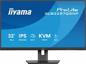 IIYAMA Monitor 32 cale XUB3297QSNP-B1 IPS,QHD,USB-C DOCK (95W), USB HUB 4x, KVM,  RJ45, GW 5 LAT