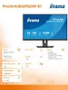 IIYAMA Monitor 32 cale XUB3297QSNP-B1 IPS,QHD,USB-C DOCK (95W), USB HUB 4x, KVM,  RJ45, GW 5 LAT