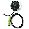 Qoltec Stacja ładowania EV 2w1 Typ2 | 22kW | Wi-Fi | LCD | 3fazy |      Wallbox | Smart life app | RFID | 5m