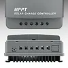 Qoltec Solarny regulator ładowania MPPT z czujnikiem temperatury 10A |  12V/24V | LCD | 2xUSB | Bluetooth | APP | GEL | LiFePO4