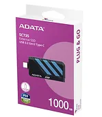 Adata Dysk SSD External SC735 1TB U3.2C 1000/1000MB/s Blue