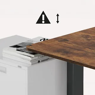 Ergo Office Biurko elektryczne ER-400B, regulacja