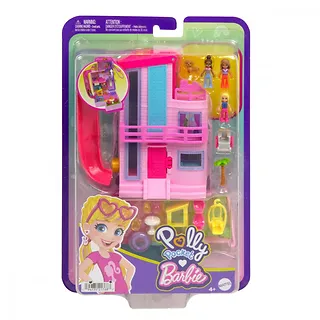 Mattel Zestaw Polly Pocket Barbie Dreamhouse