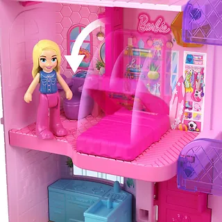 Mattel Zestaw Polly Pocket Barbie Dreamhouse