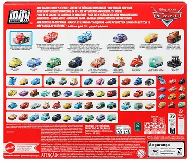 Mattel Cars Mikroauta 15-pak małych samochod&oacute;w