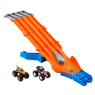 Hot Wheels Tor samochodowy Monster Truck Wyścig z demolką