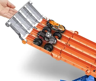Hot Wheels Tor samochodowy Monster Truck Wyścig z demolką