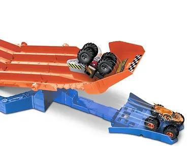 Hot Wheels Tor samochodowy Monster Truck Wyścig z demolką