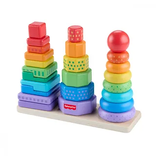 Fisher Price Zabawka edukacyjna Piramidki