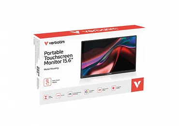 Verbatim Monitor dotykowy PMT-15 Full HD portable