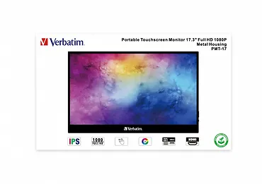 Verbatim Monitor dotykowy PMT-17 Full HD Portable