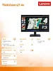 Lenovo Monitor ThinkVision s27-4e 27 cali 64BEKAT1EU
