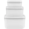 Zwilling Zestaw 3 plastikowych pojemników Fresh&Save