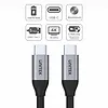 Unitek Kabel USB-C - USB-C PD 100W, 5Gbps, 4K60Hz, 2m, M/M; C14091ABK