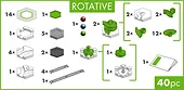 Ravensburger Polska Zestaw Gravitrax GO Rotative