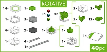 Ravensburger Polska Zestaw Gravitrax GO Rotative