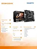 Gigabyte Płyta główna B550M DS3H AC R2 AM4 4DDR4 HDMI/DVI mATX