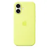 Apple Silikonowe etui do iPhone'a 17 z MagSafe Neon Yellow