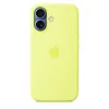 Apple Silikonowe etui do iPhone'a 17 z MagSafe Neon Yellow
