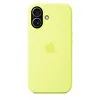 Apple Silikonowe etui do iPhone'a 17 z MagSafe Neon Yellow
