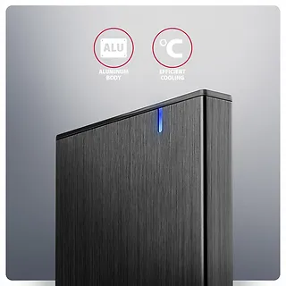 AXAGON EE25-XA6C Obudowa zewnętrzna aluminiowa, USB-C 3.2 Gen 1 SATA 6G 2.5" 5Gbps