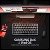 AXAGON Klawiatura HMC-KB-NRD USB-C 5Gbps z wieloportowy hub 9in1, SD/microSD, 3x USB-A, HDMI 4K/60Hz, PD 100W, Audio, Nordic layout, 60cm USB-C kabel