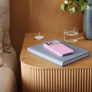 Apple Etui Beats zgodne z MagSafe i panelem Sterowanie aparatem do iPhonea 17 Pro Max - opalowy różowy
