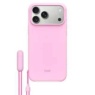 Apple Etui z podpórką Beats Kickstand zgodne z MagSafe i panelem Sterowanie aparatem do iPhonea 17 Pro Max - opalowy różowy