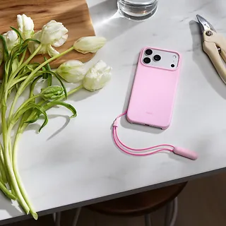 Apple Etui z podpórką Beats Kickstand zgodne z MagSafe i panelem Sterowanie aparatem do iPhonea 17 Pro Max - opalowy różowy