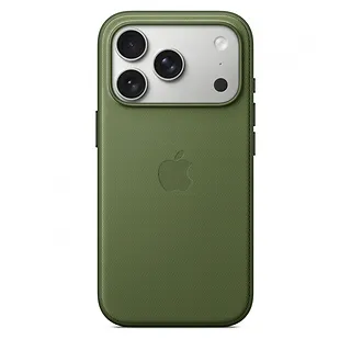 Apple Etui z tkaniny TechWoven z MagSafe do iPhonea 17 Pro - zielone
