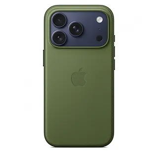 Apple Etui z tkaniny TechWoven z MagSafe do iPhonea 17 Pro - zielone
