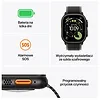 Apple Watch Ultra 3 GPS + Cellular, koperta 49 mm z tytanu w kolorze naturalnym, opaska Trail w kolorze niebieskim/jaskrawoniebieskim - rozmiar S/M