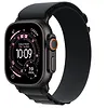 Apple Watch Ultra 3 GPS + Cellular, koperta 49 mm z tytanu w kolorze czarnym, opaska Alpine w kolorze czarnym - rozmiar L