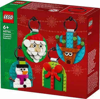 LEGO Klocki Iconic 40744 Kolekcja ozdób świątecznych