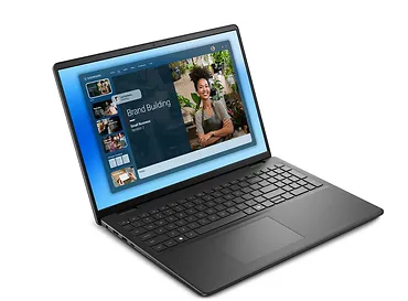 Laptop Dell 16 DC16250 W11P C5 120U/16GB/512GB/16.0 FHD+/Int/FgrPr/WLAN + BT/Backlit Kb/3 Cell/3YPS Carbon Black