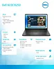 Laptop Dell 16 DC16250 W11P C5 120U/16GB/512GB/16.0 FHD+/Int/FgrPr/WLAN + BT/Backlit Kb/3 Cell/3YPS Carbon Black