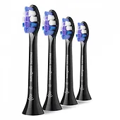 Philips Zestaw 4 końcówek Sensitive Standard HX6054/88 czarny