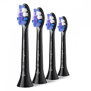 Philips Zestaw 4 końcówek Sensitive Standard HX6054/88 czarny